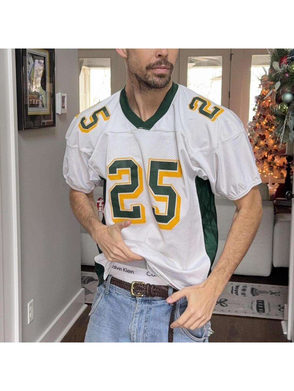 🏈 Vintage Riddell Football Jersey — Youth L (Made in Mexico)